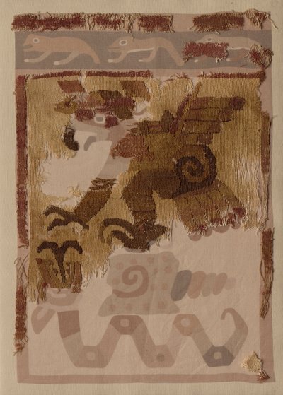 Textilfragment av Unknown artist