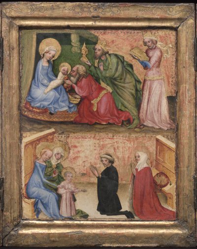 Tillbedjan av Magi av Unknown artist