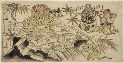 Den elaka tigerungen av Unknown artist