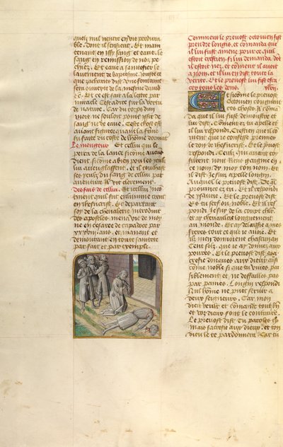 Halshuggningen av Longinus av Unknown artist