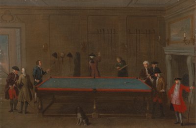 Biljardrummet av Unknown artist