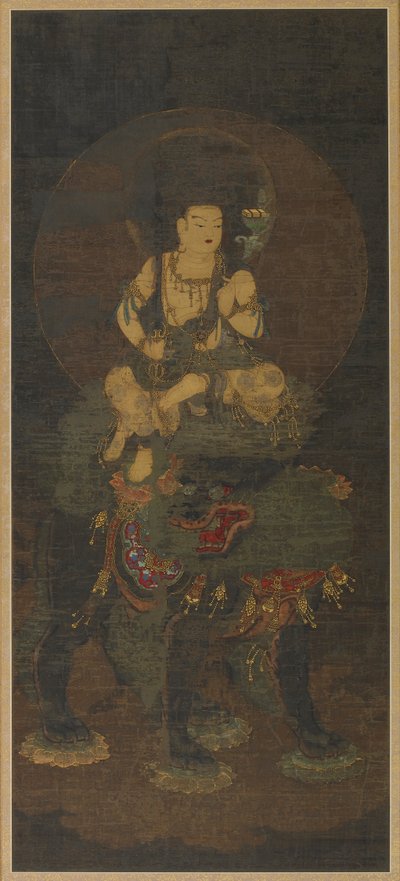 Bodhisattva Monju av Unknown artist