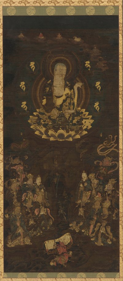 Bosatsu Jizo och Ten Kings of Hell av Unknown artist