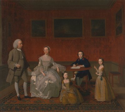 Familjen Buckley-Boar av Unknown artist
