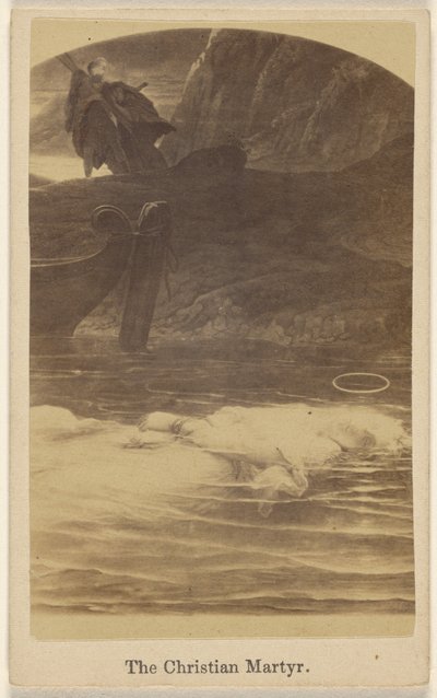 Den kristna martyren. [en målning] av Unknown artist
