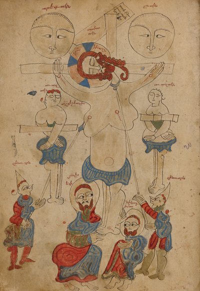 Korsfästelsen och deponeringen av Unknown artist