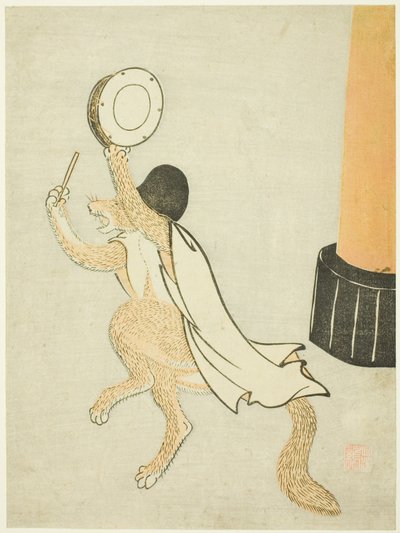 Den dansande räven av Unknown artist