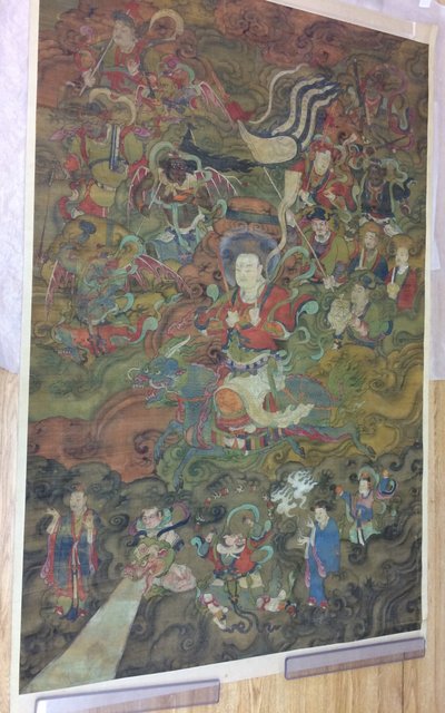 Åskguden Daoist med sitt följe av Unknown artist