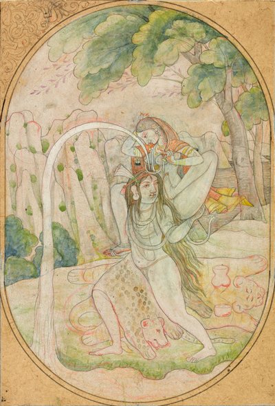 Nedstigningen av Ganges av Unknown artist