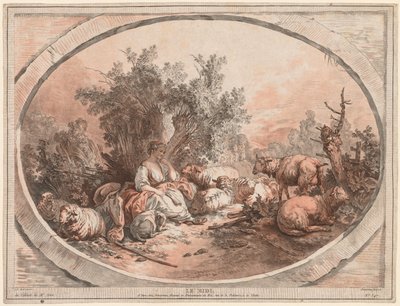 De fyra tiderna på dygnet: middag av Unknown artist