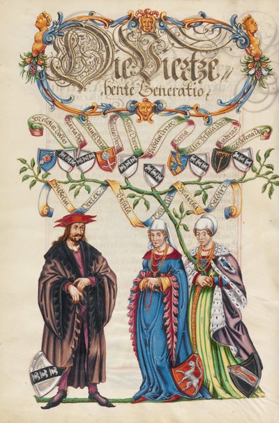 Den fjortonde generationen, Wilhelm Derrer av Unknown artist