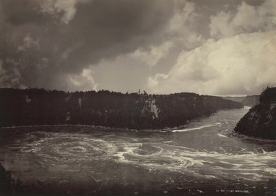 The Great Whirlpool, Niagara av Unknown artist