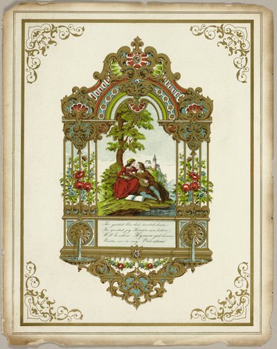 Den största lycka som dödliga känner till (valentin) av Unknown artist