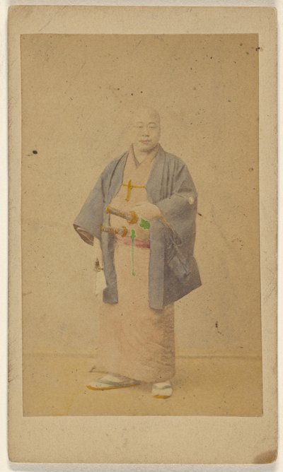 Den japanske doktorn, i utomhuskostym. av Unknown artist