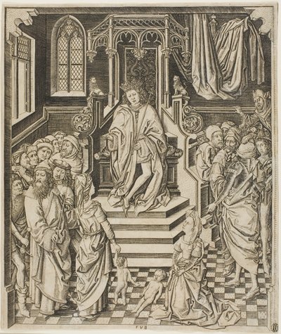 Salomos dom av Unknown artist