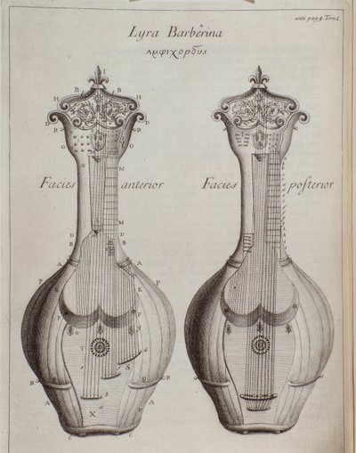 Lyra Barberina (gravyr av Unknown artist