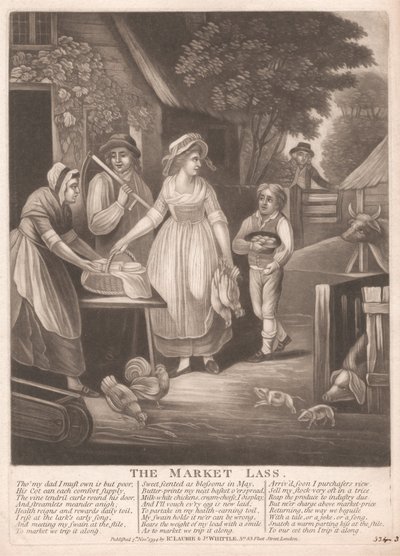 The Market Lass av Unknown artist