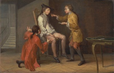Det praktiska skämtet av Unknown artist