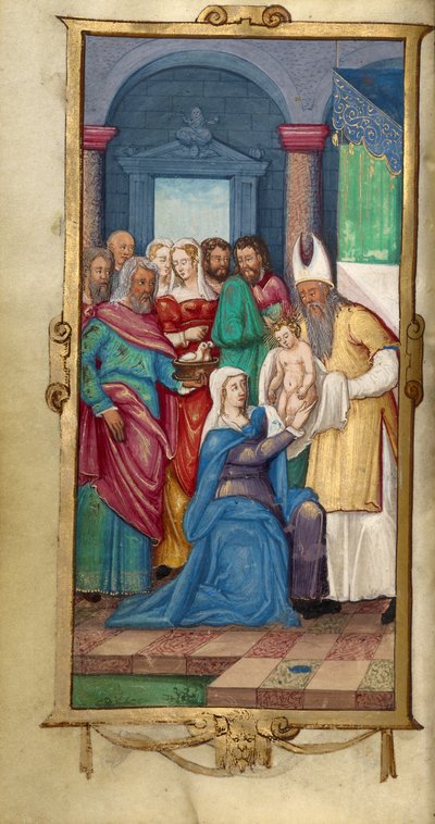 Presentationen i templet av Unknown artist