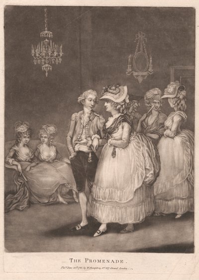 Promenaden av Unknown artist
