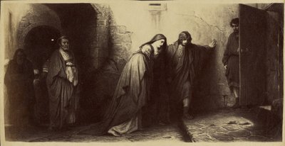 [Återkomsten från Golgota av Paul Delaroche] av Unknown artist