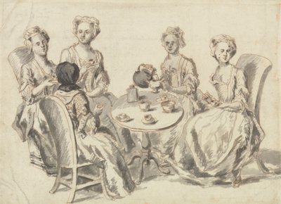 Tea Party av Unknown artist