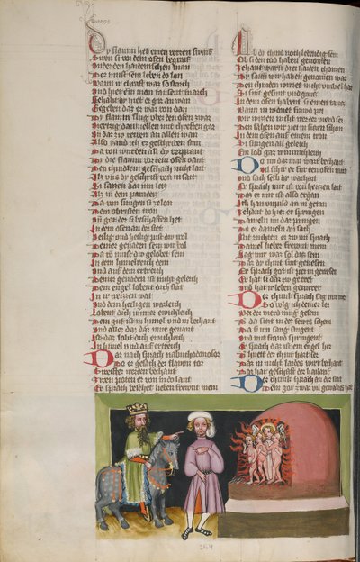 De tre ungdomarna i den glödheta ugnen av Unknown artist