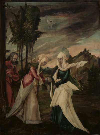 Besöket av Unknown artist