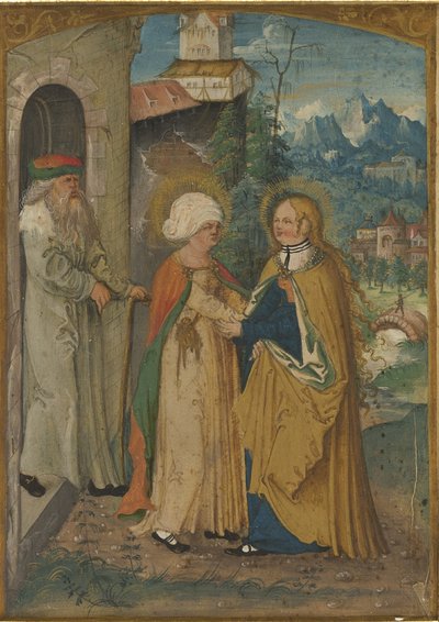 Besöket av Unknown artist