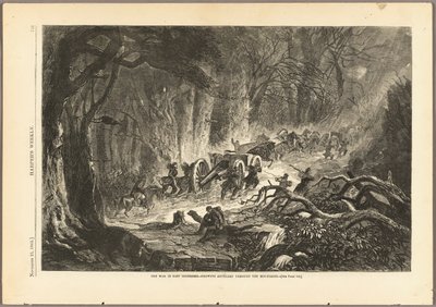 Kriget i östra Tennessee av Unknown artist
