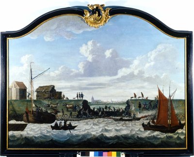 Mor till Zierikzee. Anonym målning från 1700-talet. Zierikzee Wastenday Siloten, Duiveland av Unknown artist