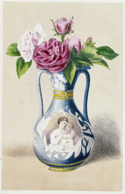 De fyra årstiderna: sommar, ros av Unknown artist