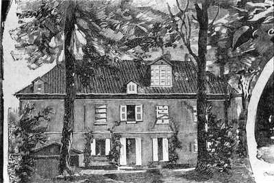 George Sands hus (Aurore Dupin, Baronne Dudevant) (1804-1876) i Nohant-Vic (Nohant Vic) (36). av Unknown artist
