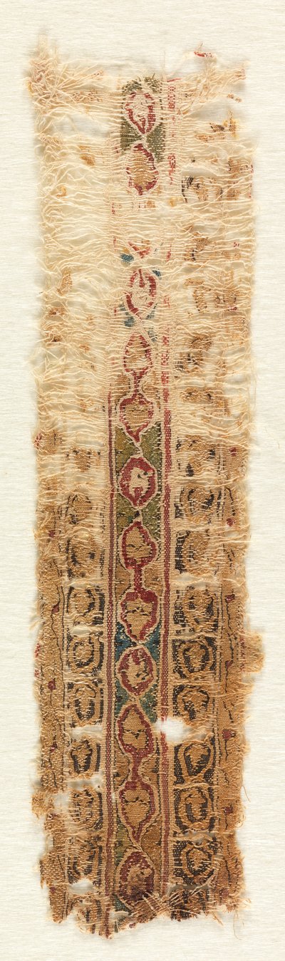 Tiraz gobeläng fragment av Unknown artist
