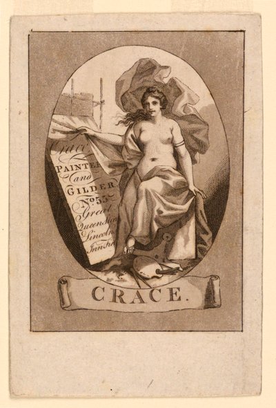 Tradecard, Crace och Son av Unknown artist