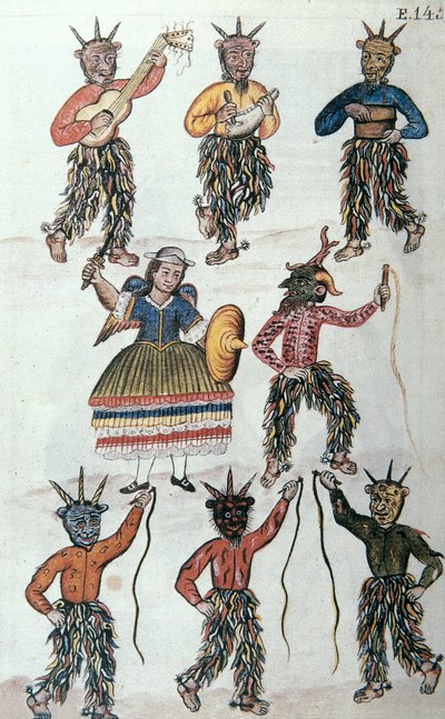Boken "Trujillo del Peru" eller "Codex Martinez Companion", av Baltazar Martinez Companion och Bujanda, biskop av Trujillo (1782-1785) av Unknown artist