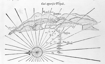 Tripoli i en representation av 1743. av Unknown artist