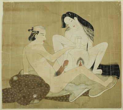 Två älskande av Unknown artist