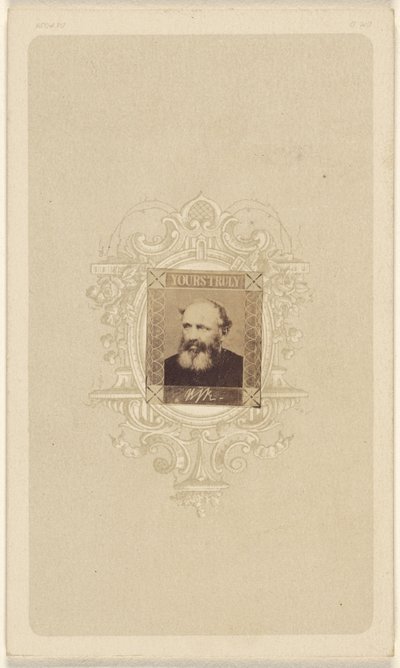 [Oidentifierad skallig man med grånande helskägg] av Unknown artist
