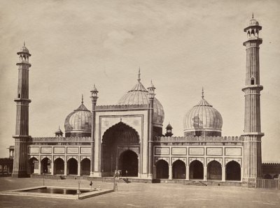 Utan titel (Jama Masjid, Delhi) av Unknown artist