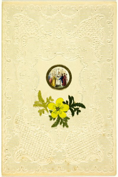 Valentine utan titel (bröllopsscen) av Unknown artist