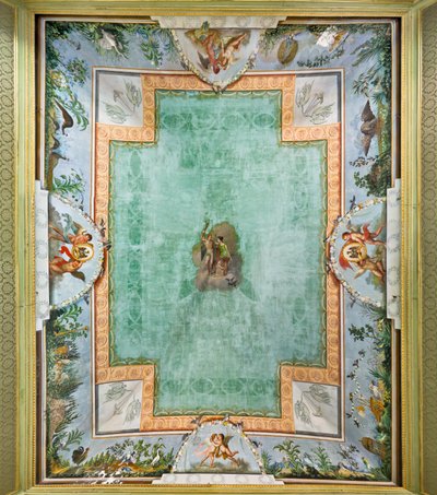 Vault of the Birds Room (fresk) av Unknown artist