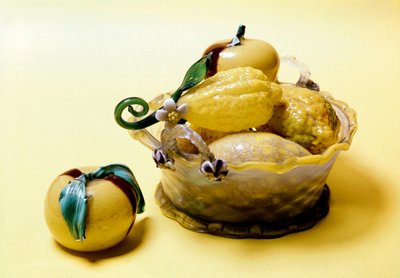 Venetianskt glas, fruktfat av Unknown artist