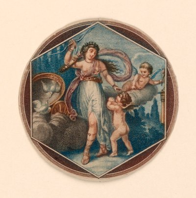 Venus och Amor av Unknown artist