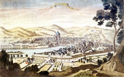 Utsikt över Florens på 1700-talet av Unknown artist