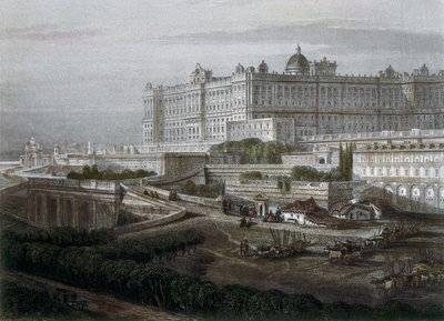 Utsikt över Madrid av Unknown artist