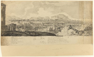 Utsikt över Palermo av Unknown artist