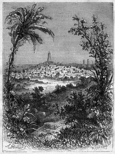 Utsikt över Timbuktu av Unknown artist