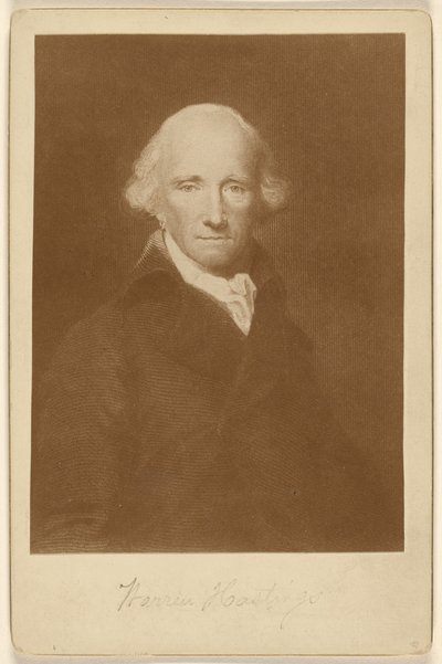 Warren Hastings (från en gravyr) av Unknown artist