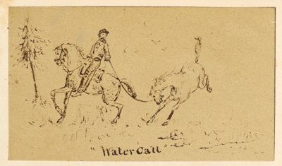 Vattenanrop av Unknown artist